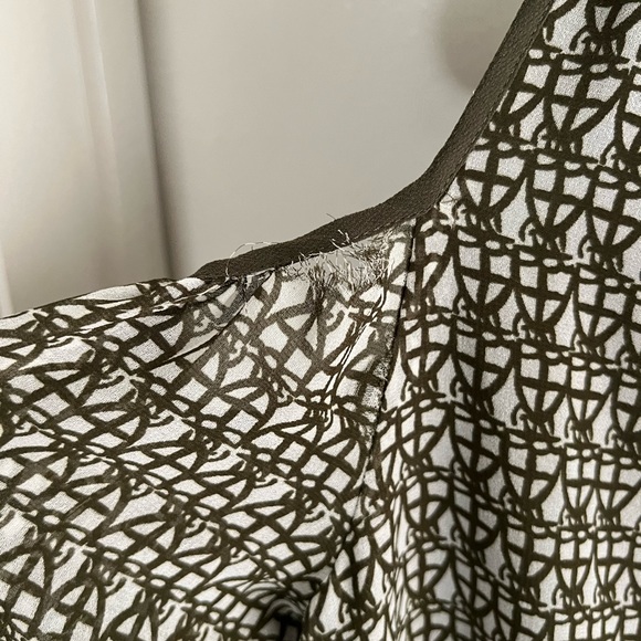 MSSP Olive print dress - Picture 4 of 4